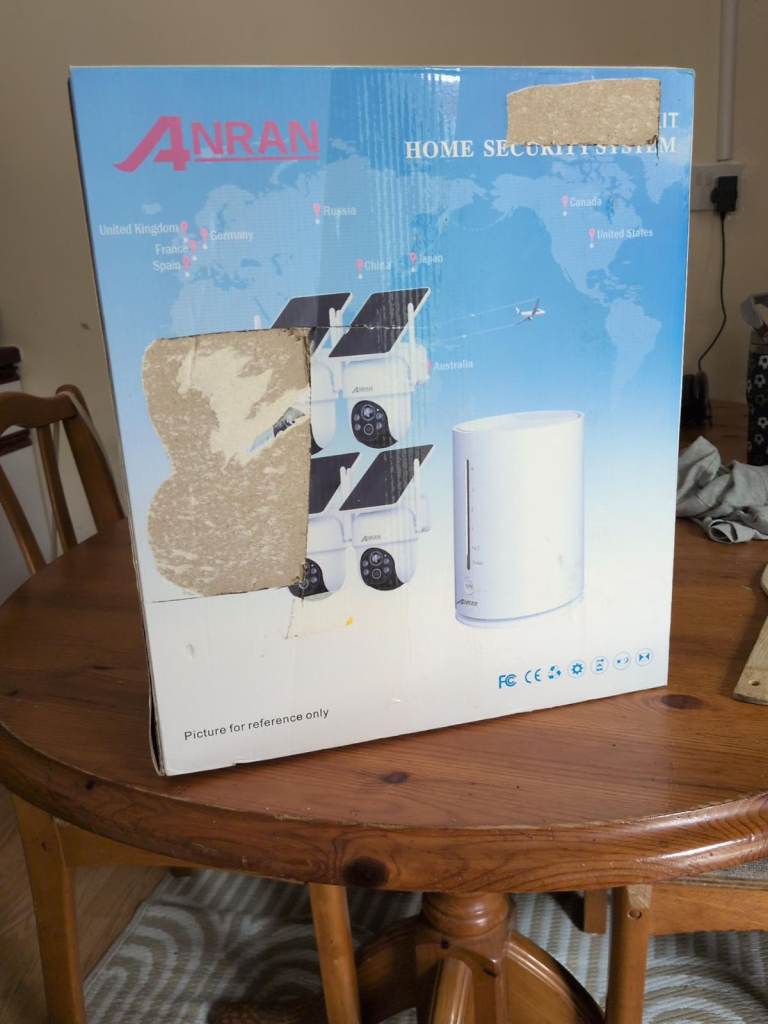 ANRAN 4-Camera CCTV Security System – Brand New / Never Used 📹
