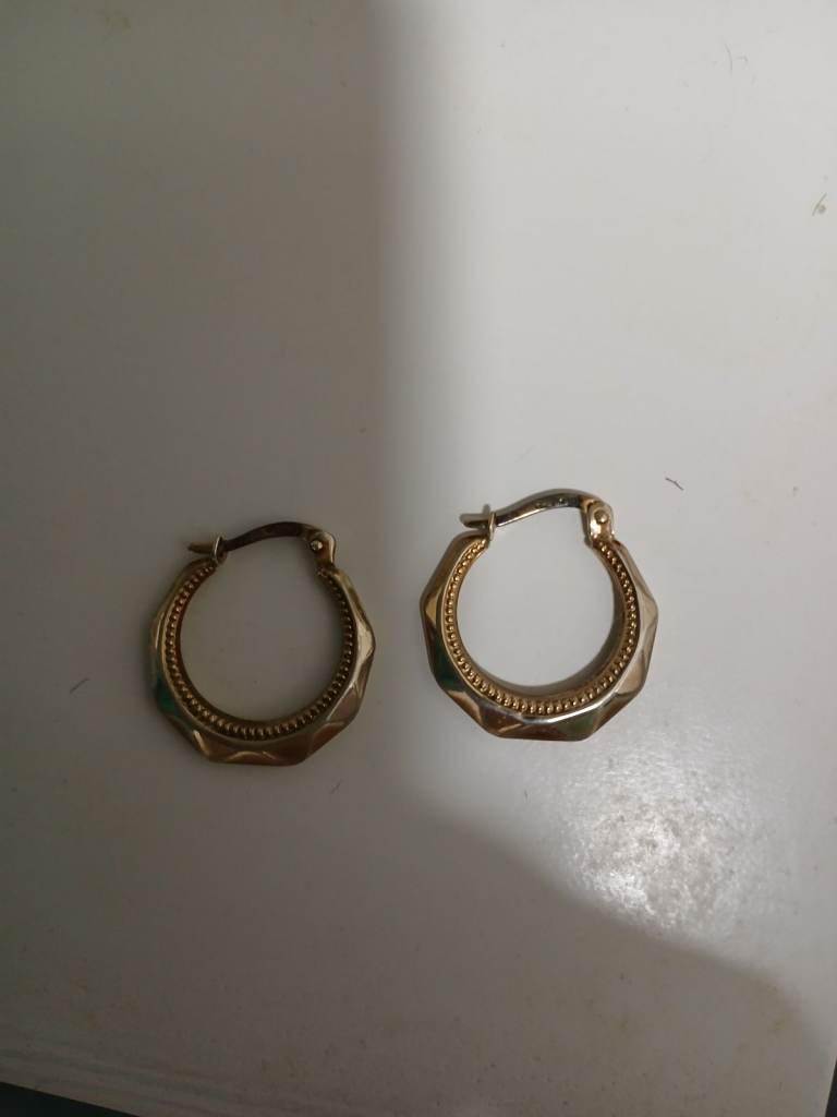 9ct gold earrings 
