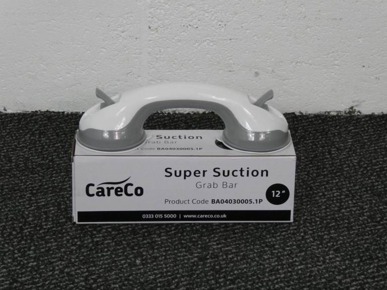 CareCo 12" Super Suction Grab Bar