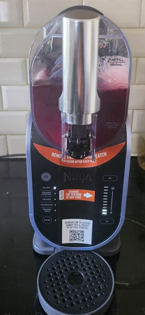 Ninja Creami Deluxe Slushie Maker - Black, Good Condition
