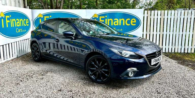CAN'T GET CREDIT? CALL US! Mazda 3 2.2 TD Sport Nav SKYACTIV-D, Manual - £149 DEPOSIT, £53 PER WEEK