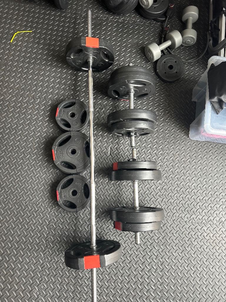 Barbell & Dumbbell Set 50KG