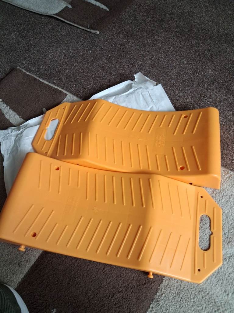 Caravan Tyre Saver Flat Spot Protector ramps