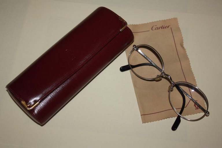 CARTIER PLATINUM Full RIM GLASSES