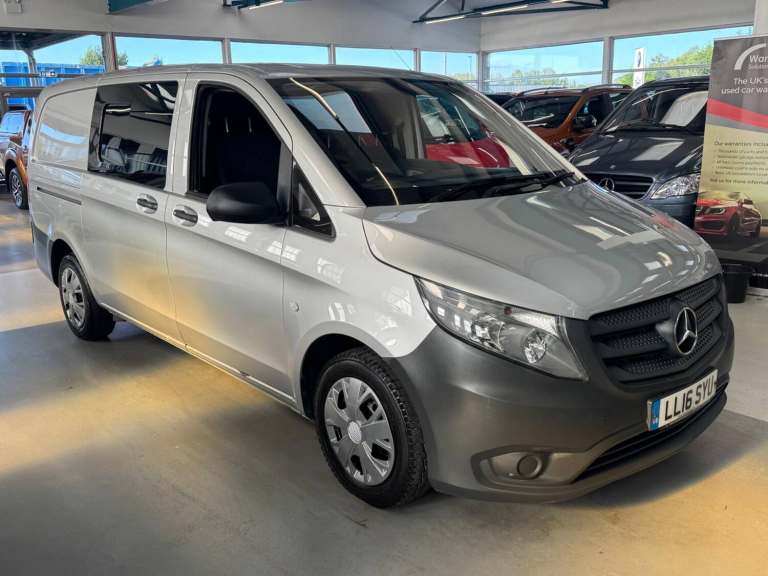 2016 Mercedes-Benz Vito 1.6 111 CDI FWD L2 Euro 5 6dr PANEL VAN Diesel Manual