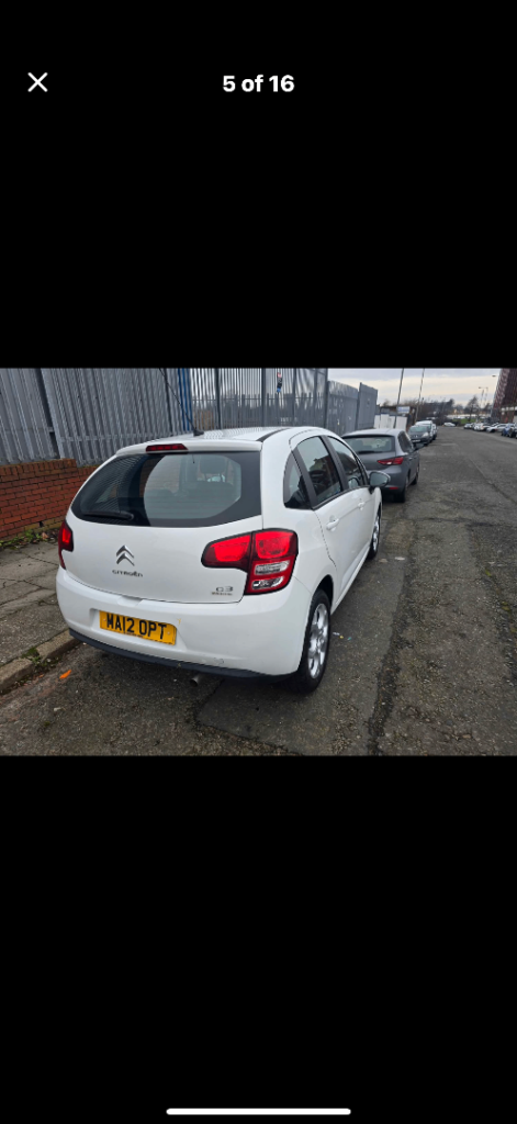 Citroen, C3, Hatchback, 2012, Manual, 1360 (cc), 5 doors