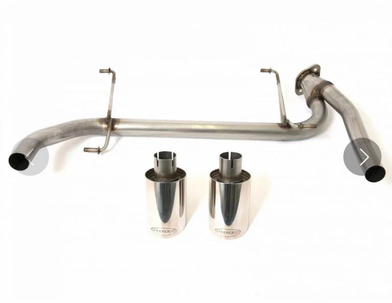 Piper Exhaust Back Box Delete Kit for Suzuki Swift Sport 2011 - 2017