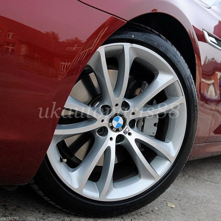 5 X BMW M SPORT CAR BADGES SELF STICK DECALS EMBLEMS SWANSEA AREA CAN POST