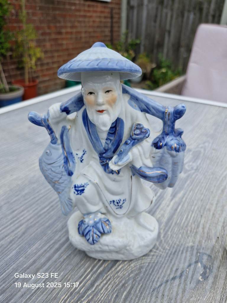 Vintage Chinese Fisherman