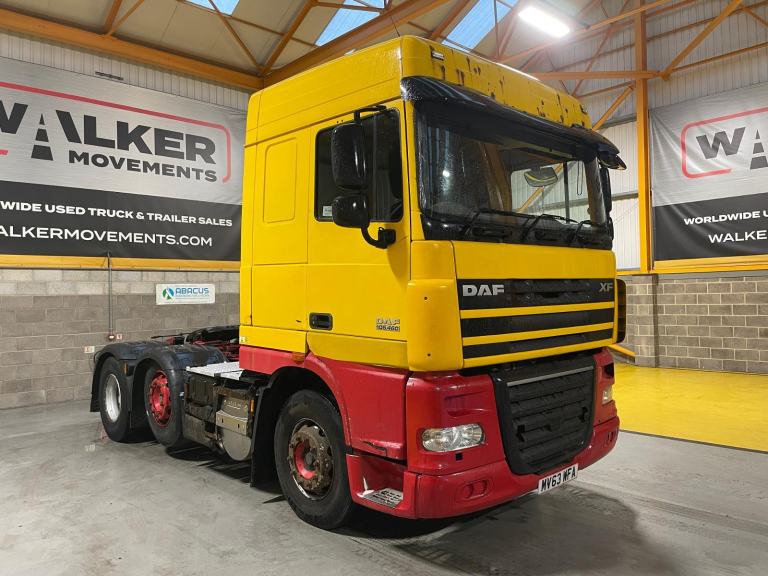 DAF XF105 460 SPACE CAB EURO 5 6X2 TRACTOR UNIT – 2013 – MV63 WFA
