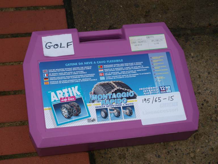 Snow Chains - three sets