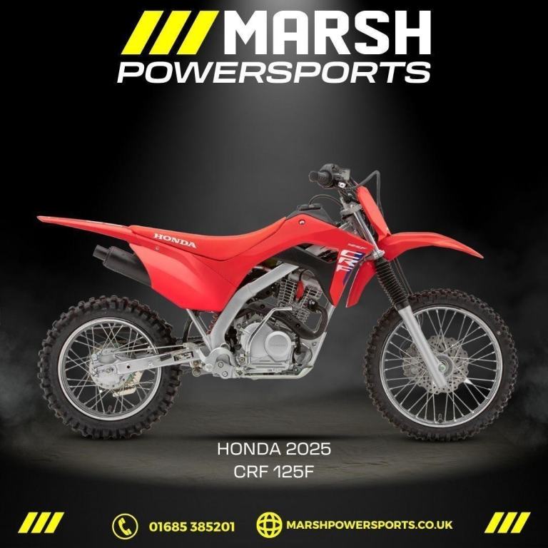 Honda CRF 125 2025 - Honda Main Dealer - Reserve Now!