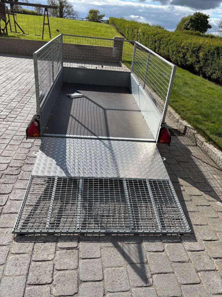 IFOR WILLIAMS TRAILER MESH SIDES LONG RAMP