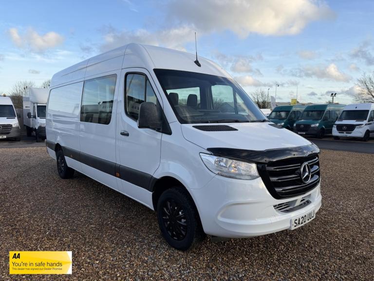 2020 Mercedes-Benz Sprinter 2.1 314 CDI Panel Van 5dr Diesel Manual RWD L3 H2 Euro 6 (143 ps) Pan...