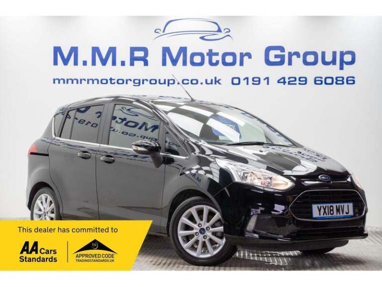 2018 Ford B-MAX 1.0T EcoBoost Titanium Navigator Euro 6 5dr MPV Petrol Manual