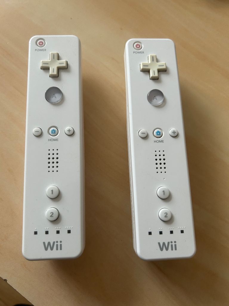 Official Nintendo Wii remote controllers - tested and working - 15 pounds each