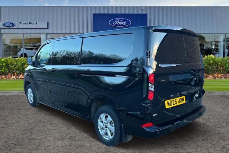 2025 Ford Transit Custom 320 Limited AUTO L2 LWB Double Cab In Van FWD 2.5 PHEV 232ps Low Roof Au...