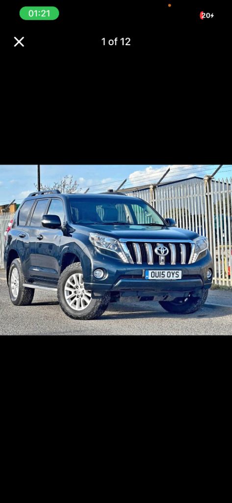 2015 Toyota Land Cruiser Invincible 3.0 Diesel Automatic 