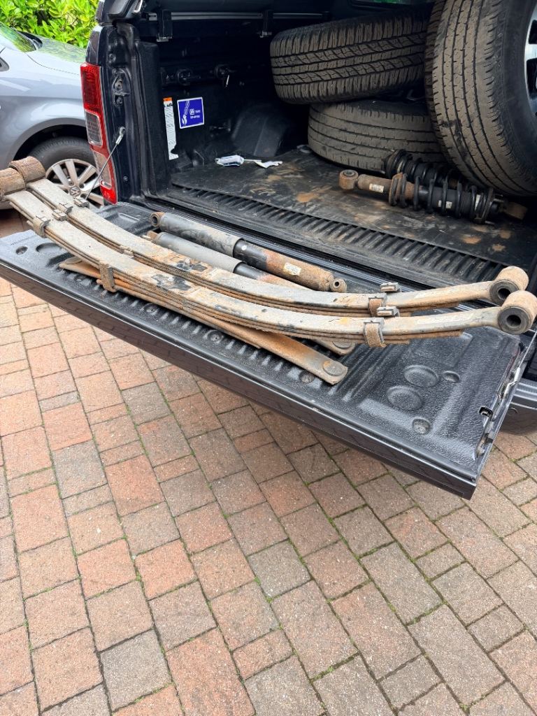 Ford ranger wildtrack suspension 