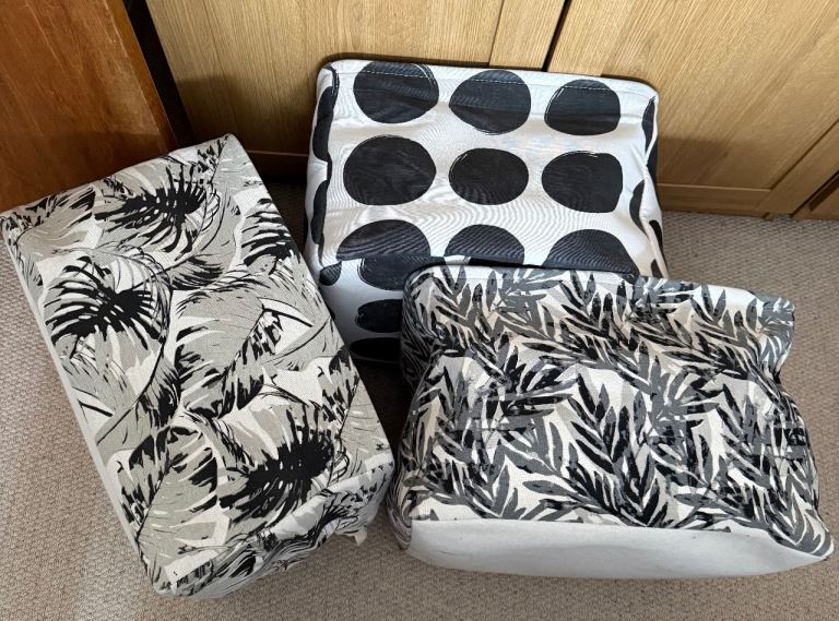 Set of 3 Storage soft boxes