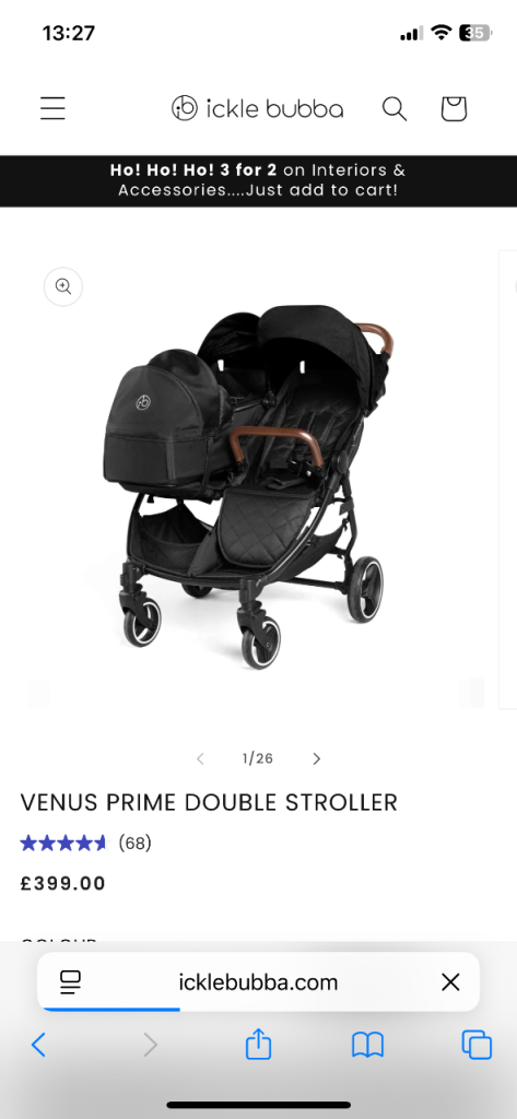 Double prime - ickle bubba Venus 