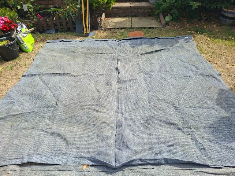 Breathable awning mats