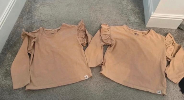 Two girls next tops excellent condition size 2-3 years