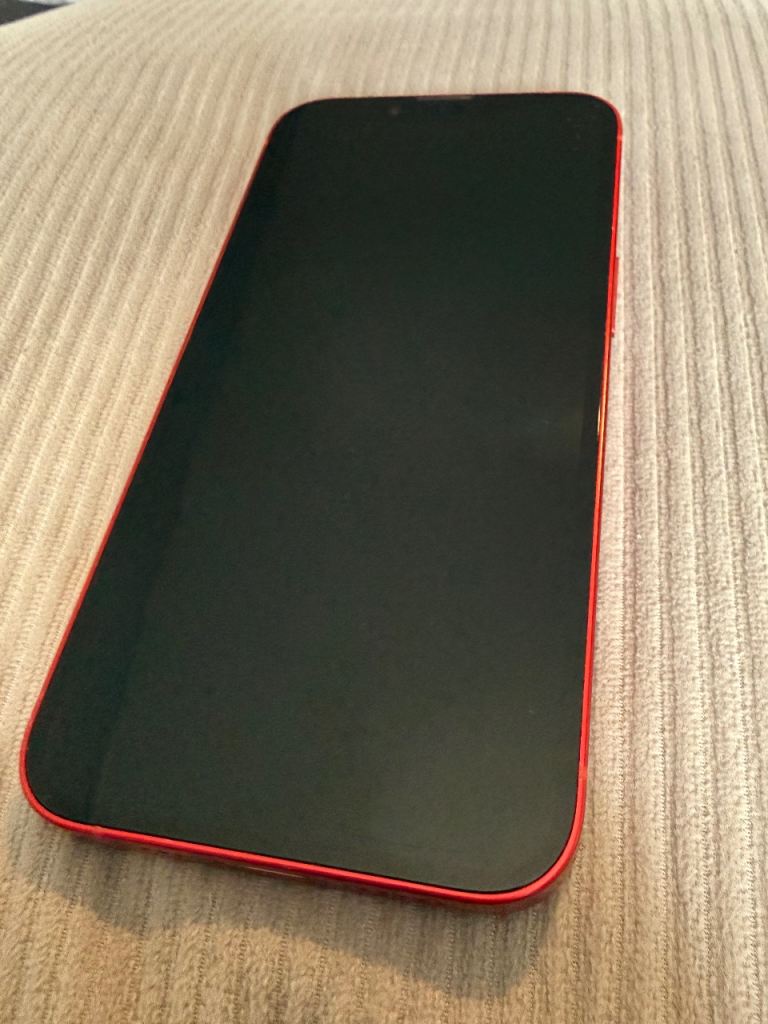 Red apple iphone 13