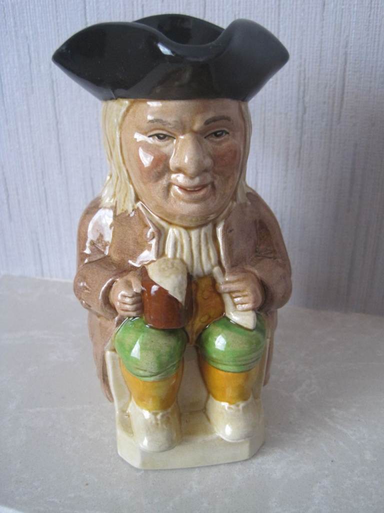 Vintage Toby Jug Figurine – Good Condition