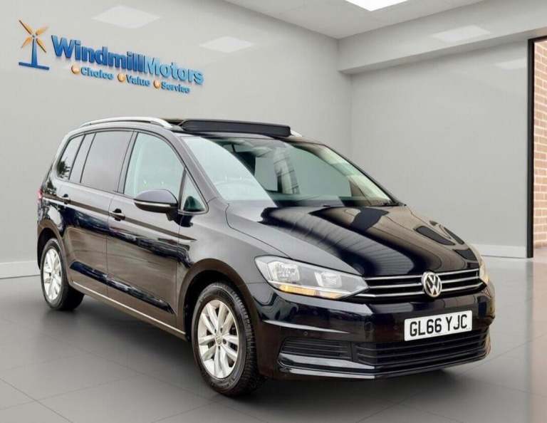 2016 Volkswagen Touran 1.6 TDI 115 SE Family 5dr DSG MPV DIESEL Automatic