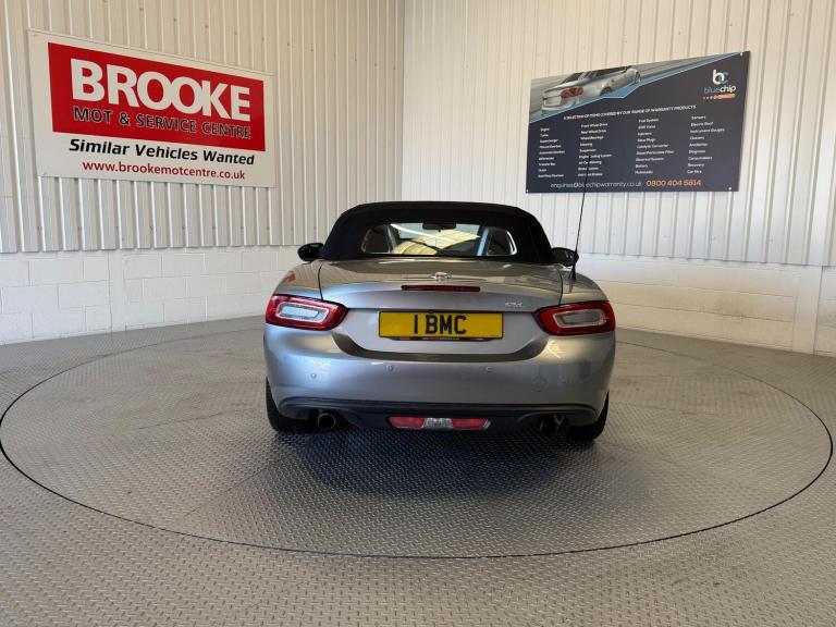 2018 Fiat 124 Spider 1.4 MultiAir Lusso Euro 6 2dr CONVERTIBLE Petrol Manual