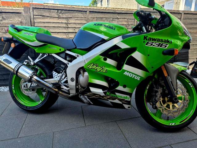 ぐらん Kawasaki, Ninja ZX 6, 2002, 636 (cc) | in Cumbernauld, Glasgow