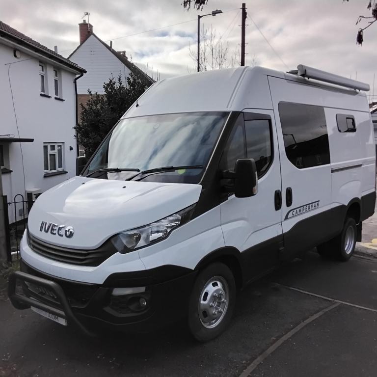 Iveco Daily 35C21 MWB Automatic 3500kg off grid camper, 3500kg tow weight