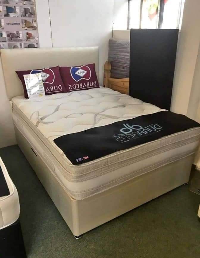 🏡 Ultimate Home Comfort King Size Divan Bed 🛏️ Headboard Optional | Cash on Delivery | 30% Off **