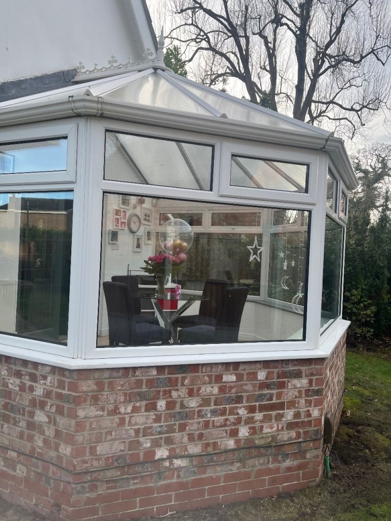 Conservatory windows doors roof