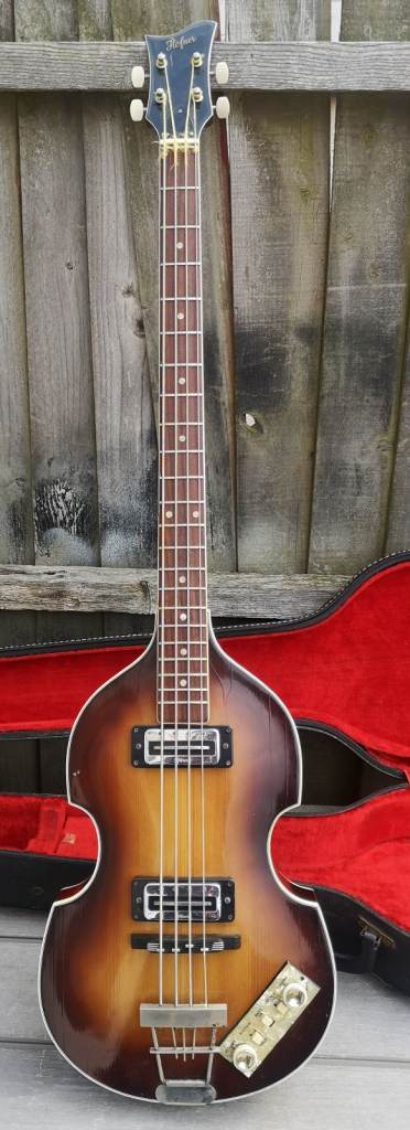 1967 Hofner Violin Bass 500/1  violin Bass Guitar with Case
