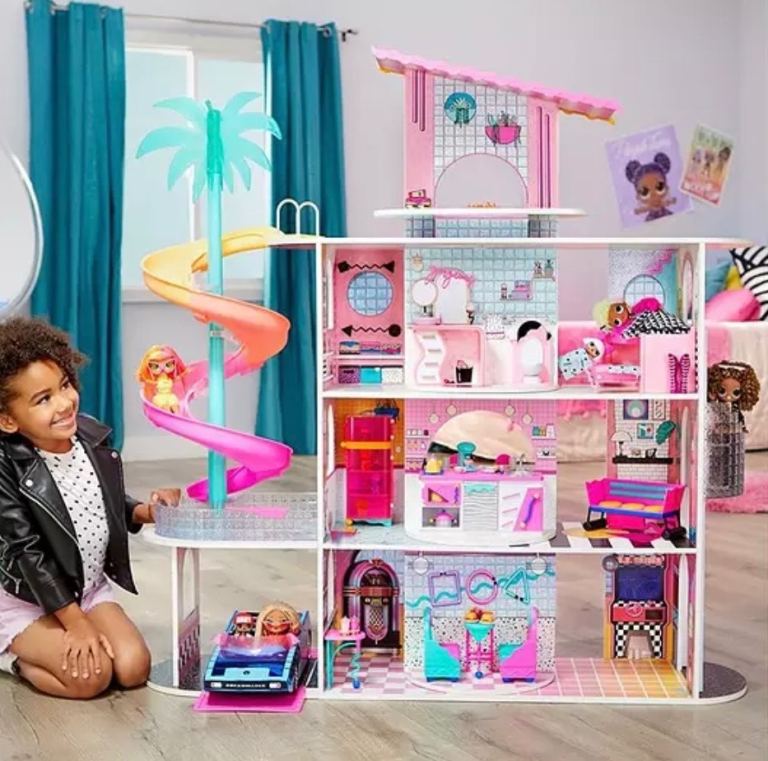 lol doll house and accessories 
