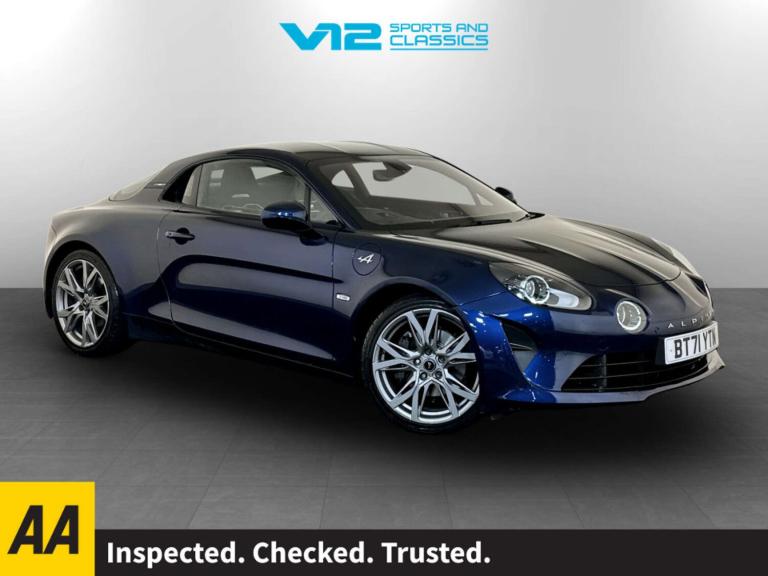2021 Alpine A110 1.8L Turbo Pure 2dr DCT COUPE PETROL Automatic