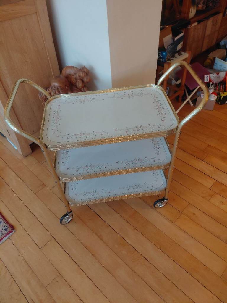 Trolley Tea / Gin Trolley 3 trays