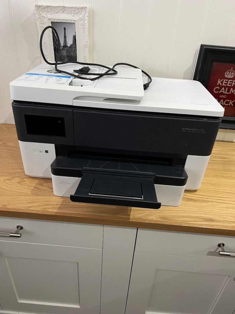 HP OfficeJet Pro 7720 All-in-One Printer, Scan, Fax, Copy & Web