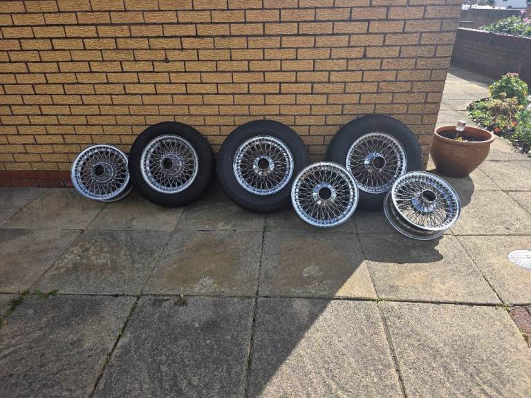 Jaguar mk2 spoked wheels