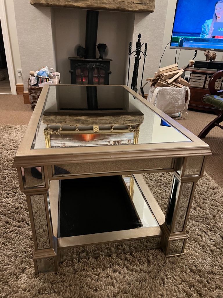 Baytree Interiors Mirrored Coffee Table 