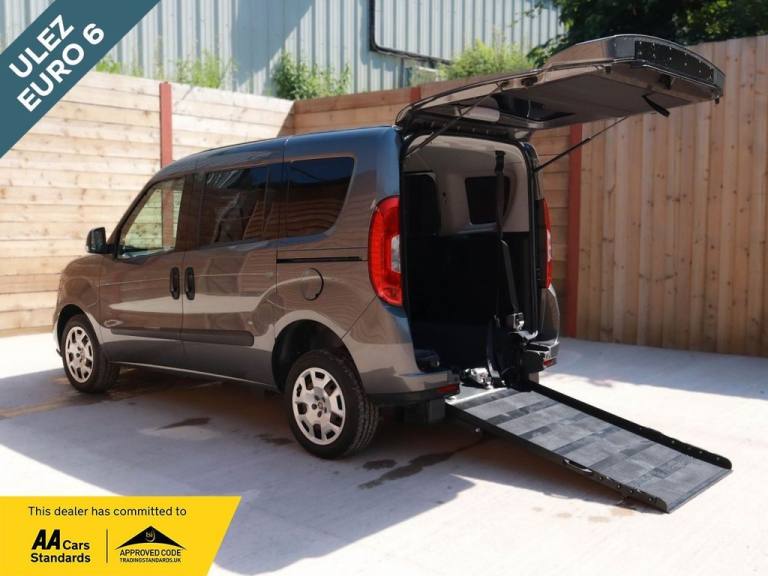 2019 Fiat Doblo 3 Seat Wheelchair Accessible Disabled Access Vehicle WAV MPV Petrol Manual