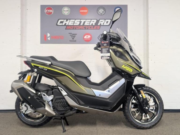 MGB SST 125cc Automatic Scooter Learner Legal City Commuter Excellent MPG
