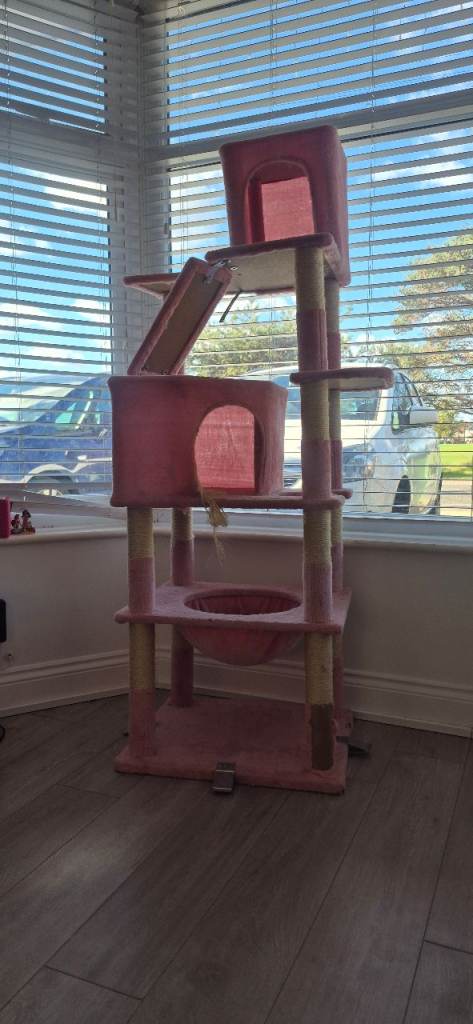 Pink Cat Tree