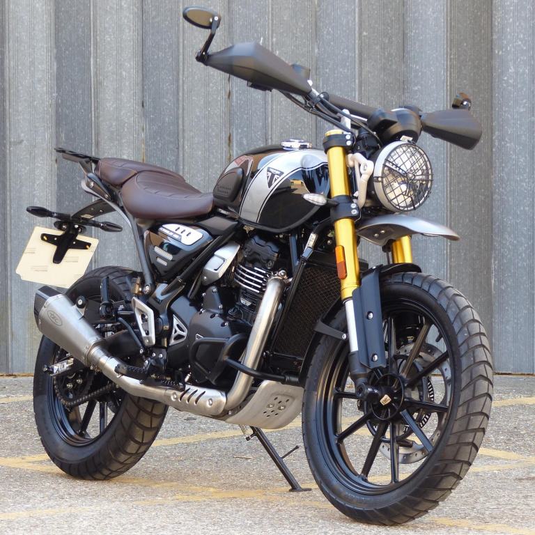 2024 Triumph Scrambler 400X | 1 Owner | 630 Miles | Loaded with Extras