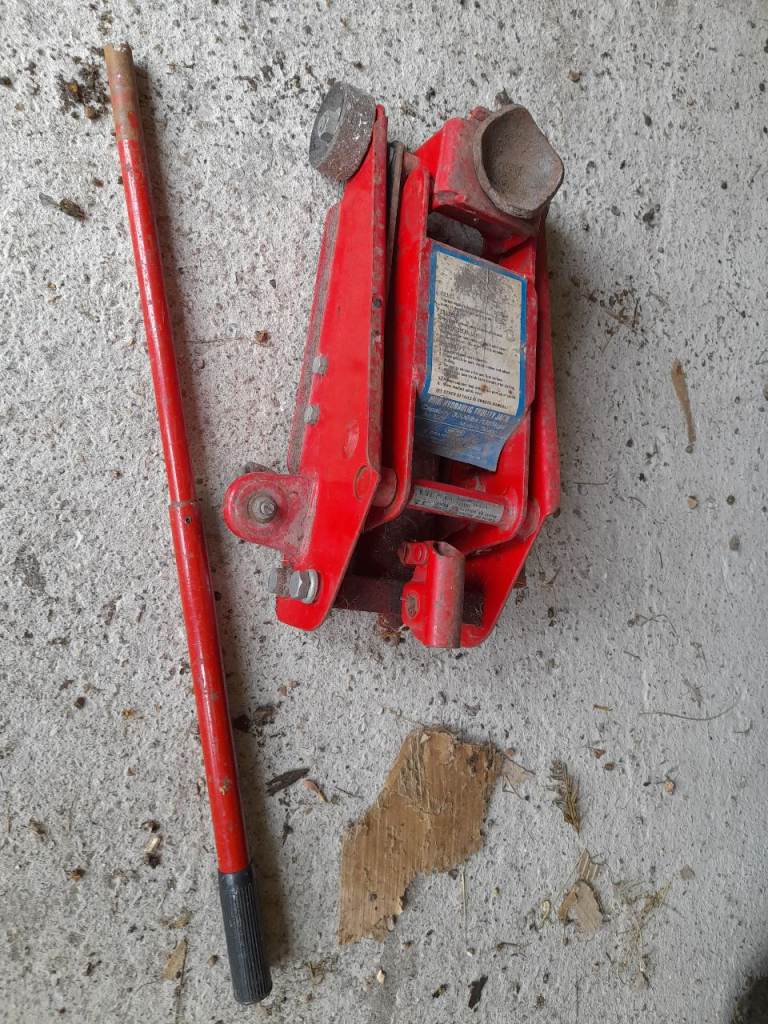 Mini hydraulic trolley jack