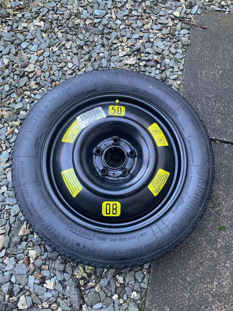Citroen Peugeot and Vauxhall grandland 16”space saver wheel with continental tyre