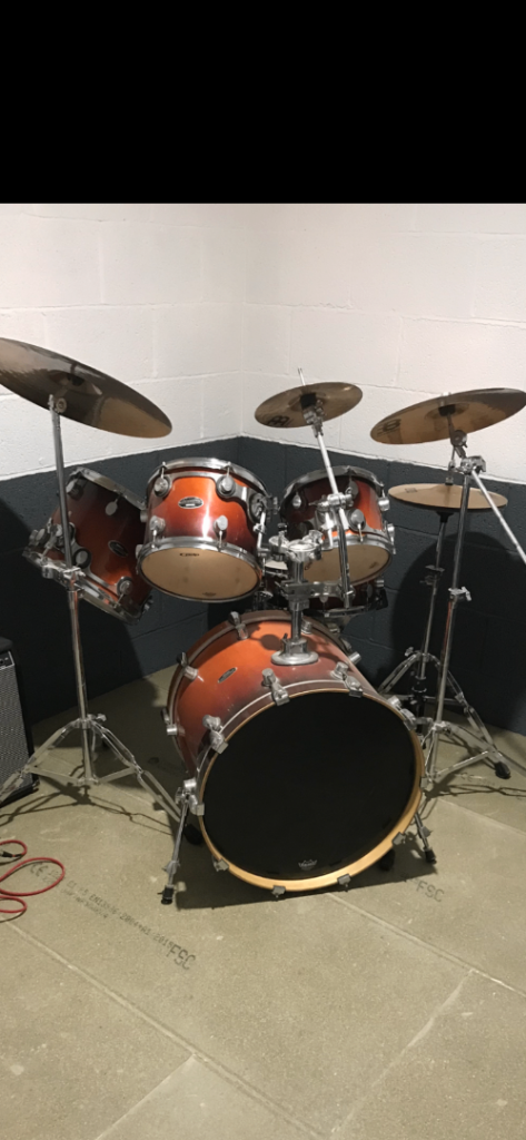 PDP acoustic drum kit 