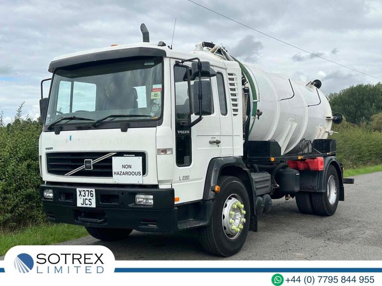 Volvo FL220 4 X 2 Vacuum Tanker - Euro 3